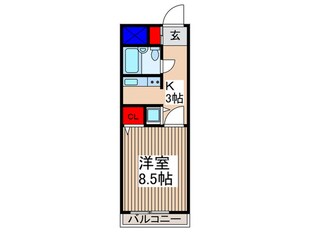 ＳＡＩ西所沢の物件間取画像